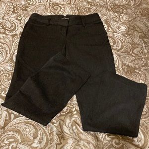 Express pants 4 short excellent condition charcoal gray front & back pockets